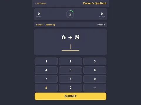 Parker's Quotient screenshot