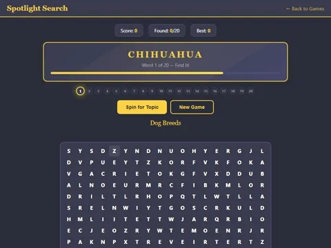 Spotlight Search screenshot