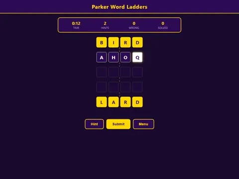 Word Ladders screenshot